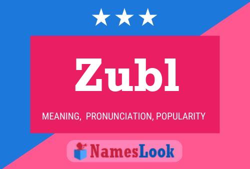 ملصق اسم Zubl