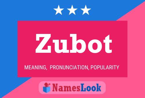 ملصق اسم Zubot