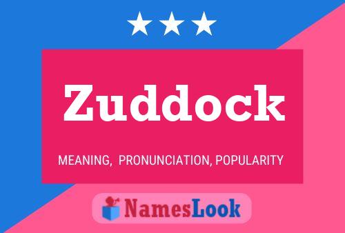 ملصق اسم Zuddock