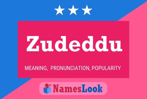 ملصق اسم Zudeddu