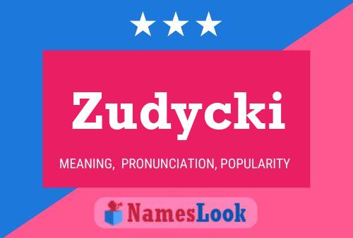 ملصق اسم Zudycki