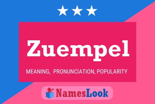 ملصق اسم Zuempel