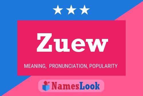 ملصق اسم Zuew