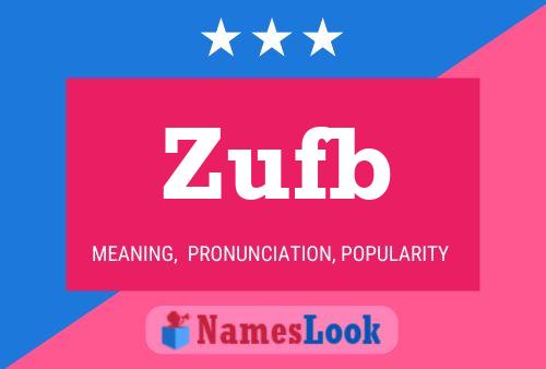 ملصق اسم Zufb