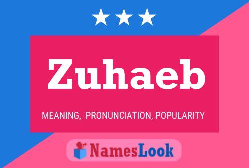 ملصق اسم Zuhaeb