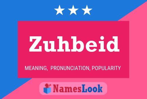 ملصق اسم Zuhbeid