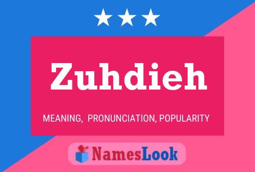 ملصق اسم Zuhdieh