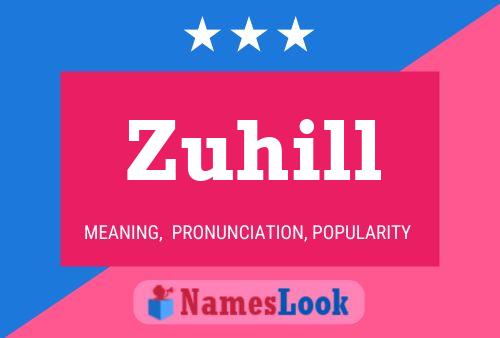 ملصق اسم Zuhill