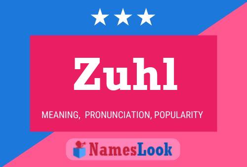 ملصق اسم Zuhl