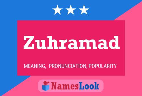 ملصق اسم Zuhramad