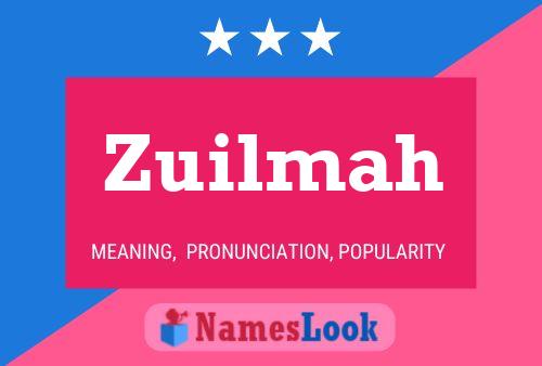 ملصق اسم Zuilmah