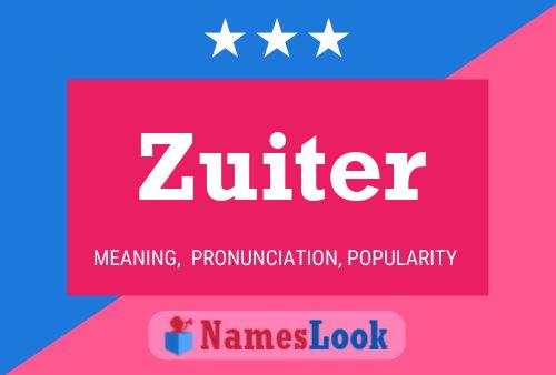 ملصق اسم Zuiter