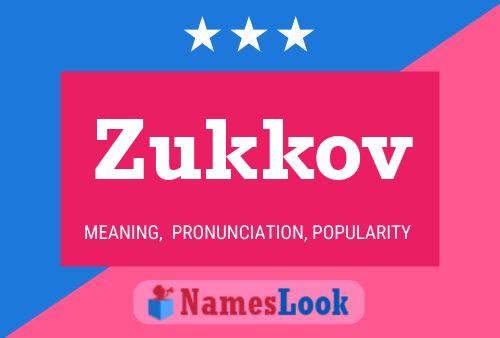 ملصق اسم Zukkov