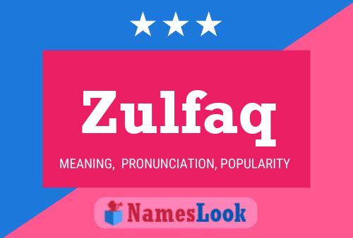 ملصق اسم Zulfaq