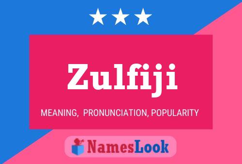 ملصق اسم Zulfiji