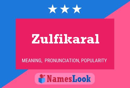 ملصق اسم Zulfikaral