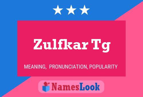 ملصق اسم Zulfkar Tg