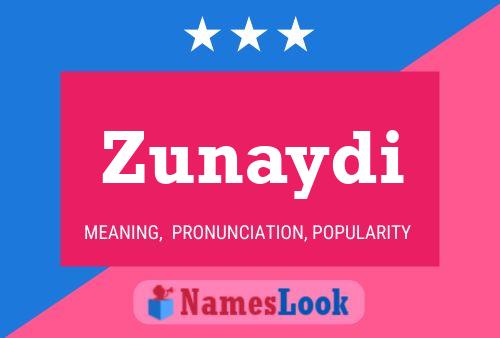 ملصق اسم Zunaydi