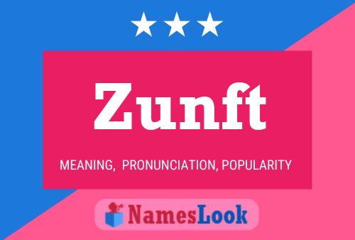 ملصق اسم Zunft