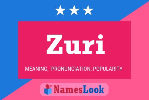 ملصق اسم Zuri