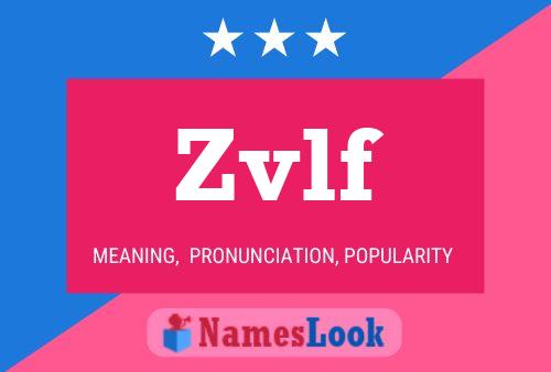 ملصق اسم Zvlf