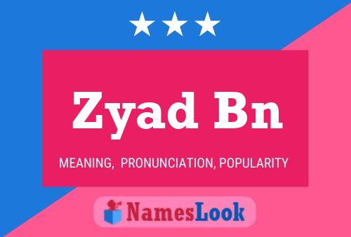 ملصق اسم Zyad Bn