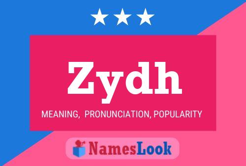 ملصق اسم Zydh