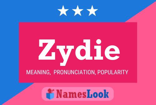 ملصق اسم Zydie