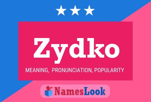 ملصق اسم Zydko