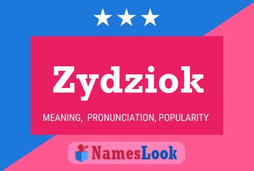 ملصق اسم Zydziok