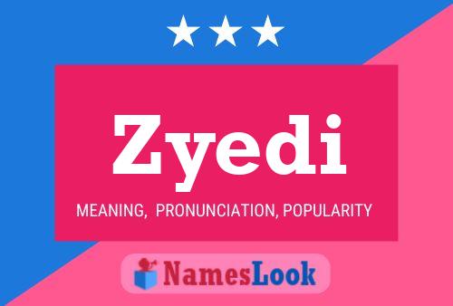 ملصق اسم Zyedi