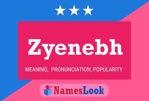 ملصق اسم Zyenebh