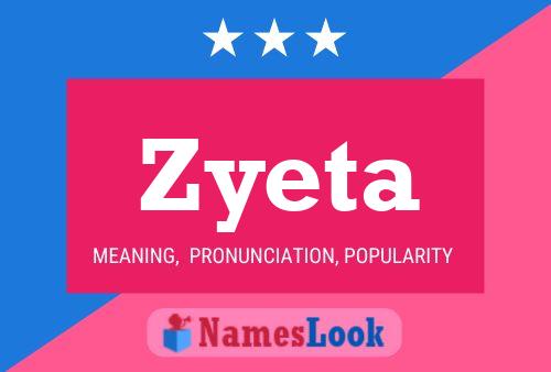 ملصق اسم Zyeta