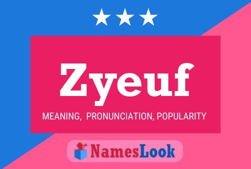 ملصق اسم Zyeuf