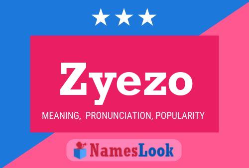 ملصق اسم Zyezo