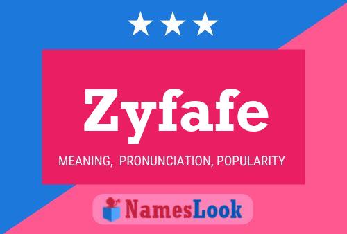 ملصق اسم Zyfafe