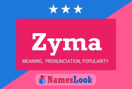 ملصق اسم Zyma