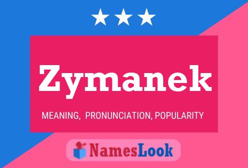 ملصق اسم Zymanek