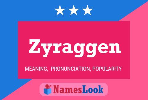 ملصق اسم Zyraggen