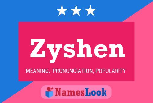 ملصق اسم Zyshen