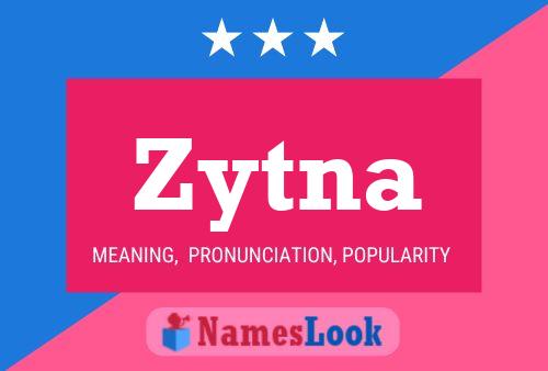 ملصق اسم Zytna